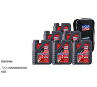 6L LIQUI MOLY Motocicletta 4T Synth 10W-60 Street Race Olio Motore Borsa