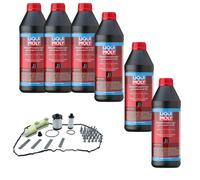 6L LIQUI MOLY Olio Trasmissione 8100 PURFLUX Audi A4 Avant 2.0 TDI