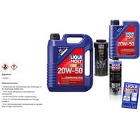6L LIQUI MOLY Touring High Tech 20W-50 Minerale Olio Motore/E2 MotorProtect