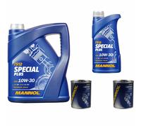 6L MANNOL 7512 Special Plus 10W-30 Premium olio motore Api Sn Acea A3/B3 Filo