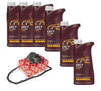 6L MANNOL Liquido DCT FEBI Cambio Per Peugeot 4007 2.2 HDi