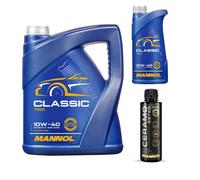 6L MANNOL Olio Motore CLASSIC 10W-40 Inclusi Additivi Ceramo Ester 9829