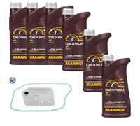 6L MANNOL Olio Trasmissione Dexron VI per Audi A6 Avant S6 quattro 4.2 RS6
