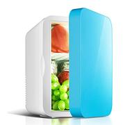 6L Mini Frigo Per Camere Da Letto Portatile Trucco Skincare Frigorifero Congelatore Raffreddamento E Calore Alimentato AC / DC Per Camera Da Letto, Ufficio, Auto, Cura Della Pelle E Cosmetici ( Size :