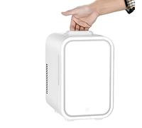 6L Mini Frigo Specchio Trucco Frigorifero più Fresco E più Caldo Beauty Frigo per La Cura della Pelle E Cosmetici Compatibilità di Alimentazione AC + DC per Auto, Case, Uffici E Dormitori (Color : Ca