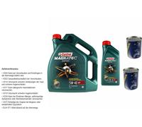 6L Olio Motore Castrol Magnatec Diesel 5W-40 DPF 2xMotor Doctor