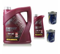 6L Olio Motore MANNOL Energy Combi LL 5W-30 2x Dottore Del Motore ADDITIVO