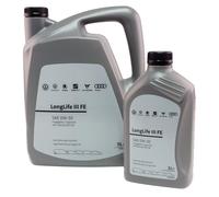6L Originale VAG Olio Motore 0W30 Longlife III GS555545M4 VW 504 00/507 00