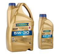6L RAVENOL Olio Motore SMP SAE 5W-30 Per BMW Longlife-04 MB 229.51 VW 504 507