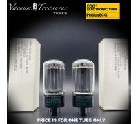 6L6WGB NOS JAN Philips ECG Gray Plate Halo Getter Tube NIB AMPLITREX Tested