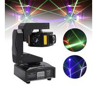6LED Testa Mobile Luce A Tre Assi Stadio DMX Spot Disco Party Show Lighting