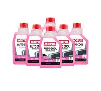 6LT LIQUIDO REFRIGERANTE ANTIGELO MOTUL AUTO COOL G12 EVO ROSA -37°