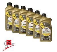 6LT TOTAL QUARTZ INEO ECS 5W-30 BMW LL-04 MB 229.52 GM DEXOS2 ACEA C3 API SN/CF