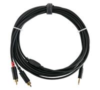 6m Cavo Audio RCA Jack Stereo 3,5mm Professionale Connettori Dorrati Mixer Cassa