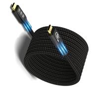 6M Cavo USB-C 3.2 Gen 2.20 Gbps,Tipo C, 4K@60Hz UHD, Ricarica Rapida PD3.0 5A/100W con E-Marker, Compatibile Thunderbolt 3/4, per iPhone, MacBook, Samsung Galaxy, Dell Monitor