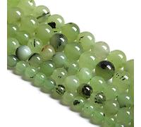 6MM 60PCS Pietra Naturale Prehnite Giada Perline sciolte per la creazione di gioielli fai da te collana braccialetto Eu9-k10332