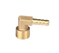 6mm 8mm 10mm 12mm portagomma a M8 M10 M12 M14 M16 filettatura maschio metrica in ottone raccordo a gomito adattatore connettore accoppiatore, M8x1.25,8mm