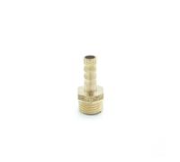 6mm OD Hose Barb x M10x1 Metric Male Thread Brass Barbed Pipe Fitting Coupler Connector Adapter Splicer For Fuel Gas Water