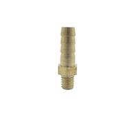 6mm OD Hose Barb x M6 Metric Male Thread Brass Barbed Pipe Fitting Coupler Connector Adapter Splicer For Fuel Gas Water