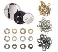 6mm Strass Occhielli con Rondelle per Pelle Artigianato Scarpe Borse Riparazione