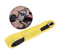 6mm x 15m Fibra Sintetica Winch Linea Cavo Corda per ATV UTV Barca
