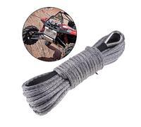 6mm x 15m Fibra Sintetica Winch Linea Cavo Corda per ATV UTV Barca