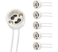 6P GU10 Portalampada 0,75Mm² Silicon Wire Bulb Connector Base Lampada per LED E