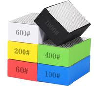 6Pack Diamante Mano Lucidatura Pastiglie per Vetro Legno Pietra Marmo