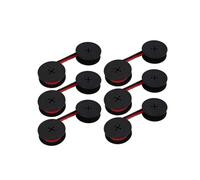 6Pack Typewriter Ribbon Twin Spool Typewriter Ribbon Red and Black Twin Spool Replacement Pack for Most Typewriter