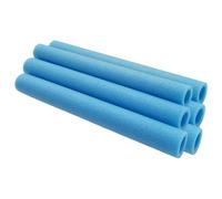 6pc Copertine per polo di trampolino, ricambio di imbottitura polare a lunghezza da 35 pollici, ricambi di invocazione in schiuma PE Parti di trampolini per manica per manicotto per interno per inter