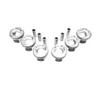 6pc Pistone motore e pin degli anelli compatibili con 2019+ 110 F-PACE 3.0L I6 AJ20P6 Turbo SC Ingenium Gas Sostituzione Parti per accessori per auto