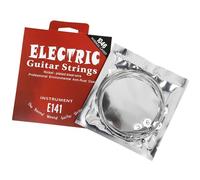 6Pcs .010-.046 Corde per chitarra elettrica Corde per suono brillante per accessori per chitarra a 6 corde potenti corde di ricambio antiruggine
