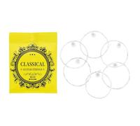 6Pcs .028-.043 Corde per chitarra folk in nylon per chitarra acustica per 6 corde accessori per chitarra classica durata