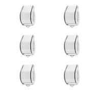6pcs 10x 21mm Handheld jewelry appraisal magnifier foldable Jewelry Eye Loupe