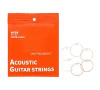 6Pcs 11-52 Chitarra Acustica Nuclei In Acciaio Ad Alto Carbonio Corde 6-String Chitarra Corde Strumenti Musicali Accessori
