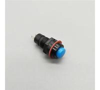 6Pcs 12mm DS-211 Self-locking Blue Push Button Switch 1A 250V AC 2PIN