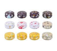 6pcs 15G contenitore della scatola dei barattoli vuoti con coperchio per la