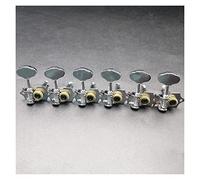 6pcs 18:1 Rapporto Di Trasmissione Chitarra Open Gear String Accordatori Tuning Pioli Testa Della Macchina Chiave Per Chitarra Acustica Piroli Accordatura per Chitarra (Color : 6R)