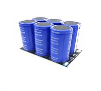 6PCS/1Set 2.7V 500F Condensatore Farad Super Condensatore 16V 83F Doppia Fila Automotive Super Farad Condensatore Modulo con Scheda di Protezione