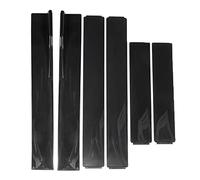 6Pcs 2.2m/86.61 Pollici Universal Car Minigonne Laterali Estensione In Fibra Di Carbonio Lip Splitter Auto Accessori Esterni Per Per Per Civic