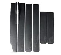 6Pcs 2.2m/86.61 Pollici Universal Car Minigonne Laterali Estensione In Fibra Di Carbonio Lip Splitter Auto Accessori Esterni Per Per Per Civic