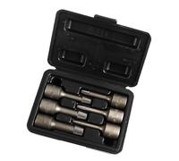 6Pcs 3/8 Testa Danneggiata Estrattore Vite Strumento di Rimozione Danneggiata Riparazione con Scatola di Trasporto in Acciaio Portatile per Strumento di Riparazione