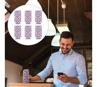 6pcs 330ml Bottiglia da bevanda portatile copre la bevanda a lunga drink per