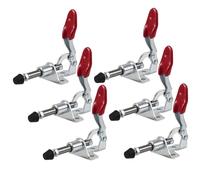6pcs a levette morsetti a letti rapidi 100 libbre capacità di mantenimento del morsetto con manico non slip per maschere e infissi in legno