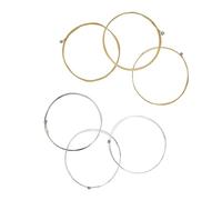 6pcs Acoustic Guitar Practice ST Set Sostituzione Parte Accessorio per Chitarra Folk Stringst SetGuitar Stringguitar Accessor Anti-Technology 5 S