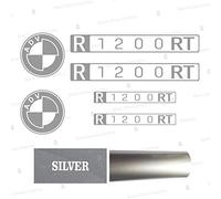 6pcs Adesivi compatibile con Moto R1200 RT Motorrad R 1200 (Argento)