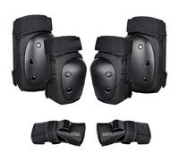 6Pcs Adultyouth Ginocchiere Gomitiere Protezioni Polsi Set Attrezzatura per