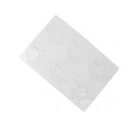 6pcs Anti Wrinkle Chest Pads Sicilone Reusable Flower Shape Chest Patch for Salon Home