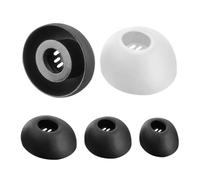 6PCS auricolari auricolari in silicone Buds copre tappi auricolari in gomma per Huawei Freebuds 4i/5i auricolari accessori (Nero)