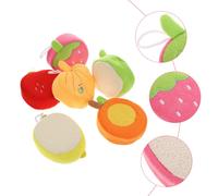 6pcs Baby Toddler Scrubber Scrubber Exfoliating Brush Shower Sponge